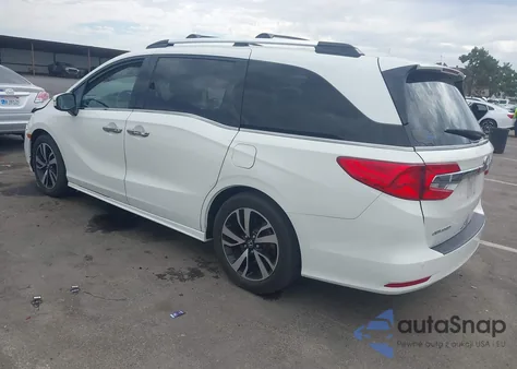 2018 Honda Odyssey Elite from USA, damaged, VIN 5FNRL6H92JB000427